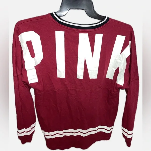 Pink Victoria secret Red Long Sleeve Top - Picture 2 of 6